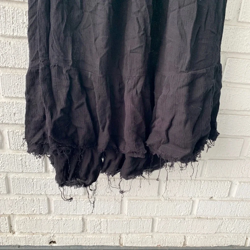 Urban Outfitters Black Thin Racerback Tank Top XSP - Picture 7 of 10